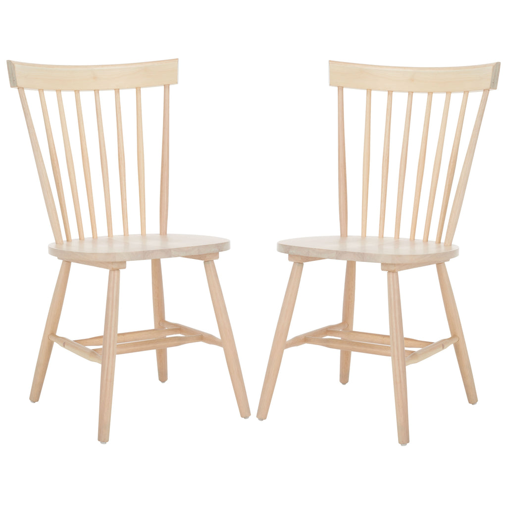 Chaise de salle à manger SAFAVIEH Suhair Spindle Farmhouse (lot de 2) - 20,5 x 21 x 36 - 21L x 21P x 36H