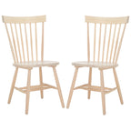 Chaise de salle à manger SAFAVIEH Suhair Spindle Farmhouse (lot de 2) - 20,5 x 21 x 36 - 21L x 21P x 36H