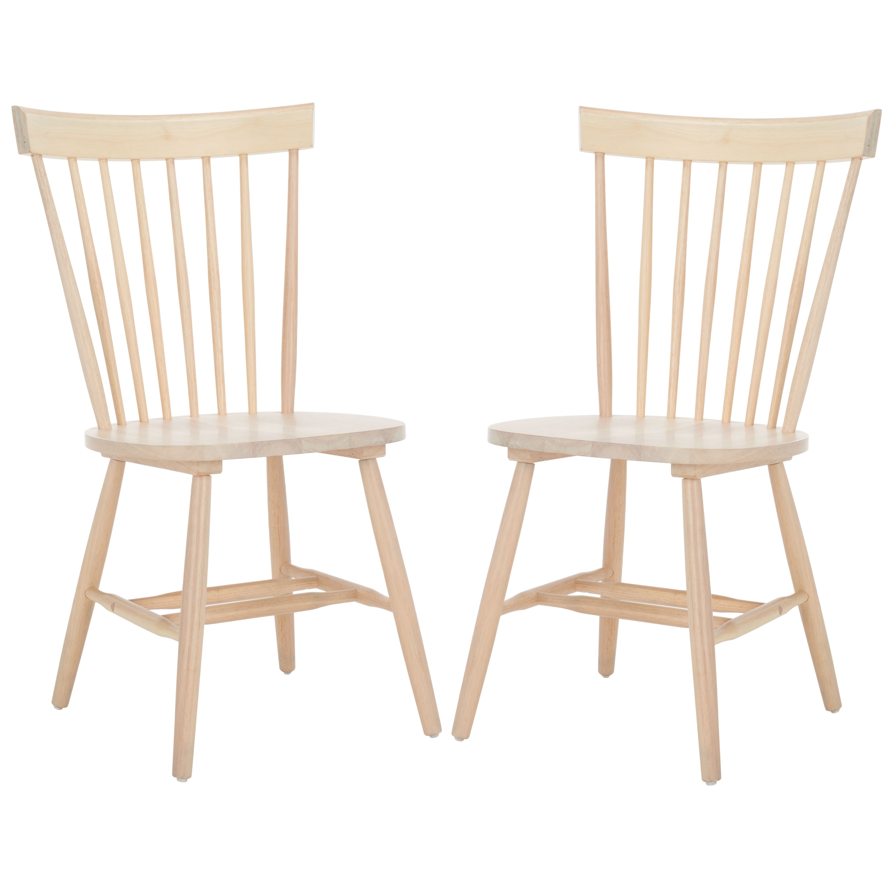 Chaise de salle à manger SAFAVIEH Suhair Spindle Farmhouse (lot de 2) - 20,5 x 21 x 36 - 21L x 21P x 36H