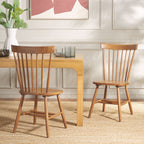 Chaise de salle à manger SAFAVIEH Suhair Spindle Farmhouse (lot de 2) - 20,5 x 21 x 36 - 21L x 21P x 36H