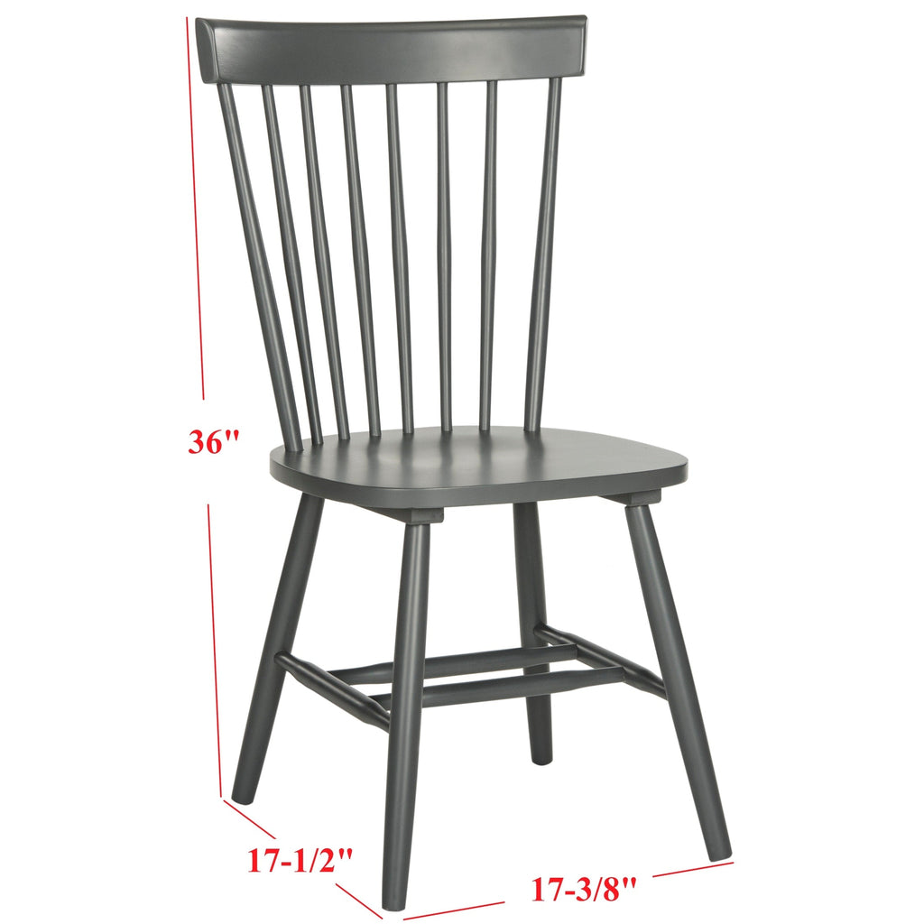 Chaise de salle à manger SAFAVIEH Suhair Spindle Farmhouse (lot de 2) - 20,5 x 21 x 36 - 21L x 21P x 36H