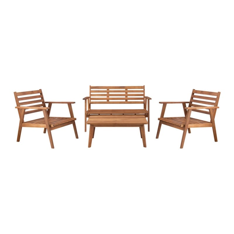Ensemble de conversation d'extérieur Saco 4 pièces