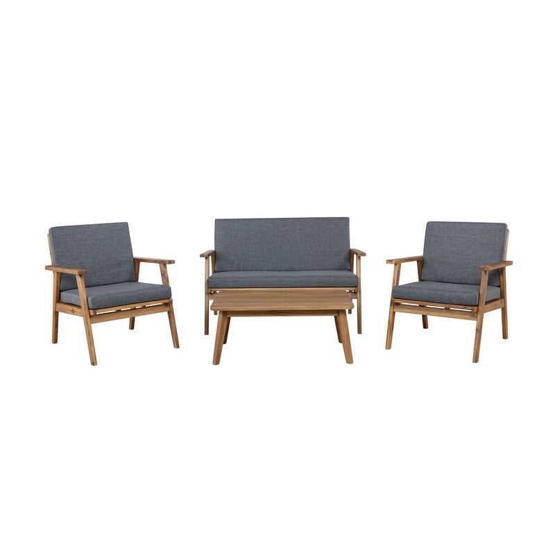 Ensemble de conversation d'extérieur Saco 4 pièces