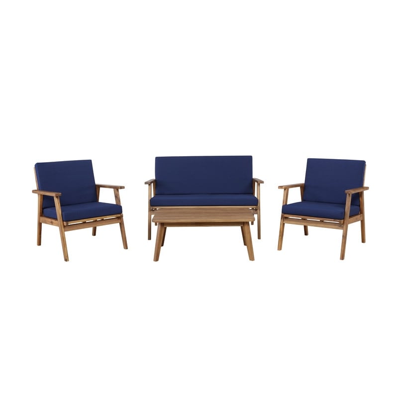 Ensemble de conversation d'extérieur Saco 4 pièces
