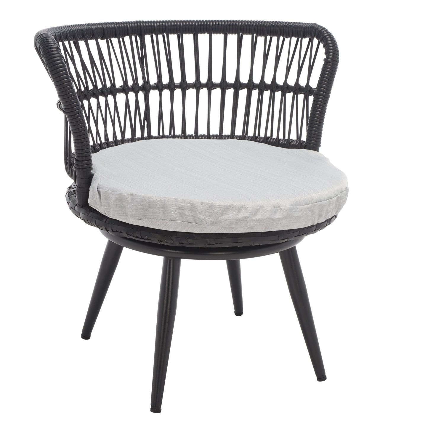 Ensemble de salon d'extérieur Safavieh Kyomi 3 pièces – 26 l x 24 p x 26 h