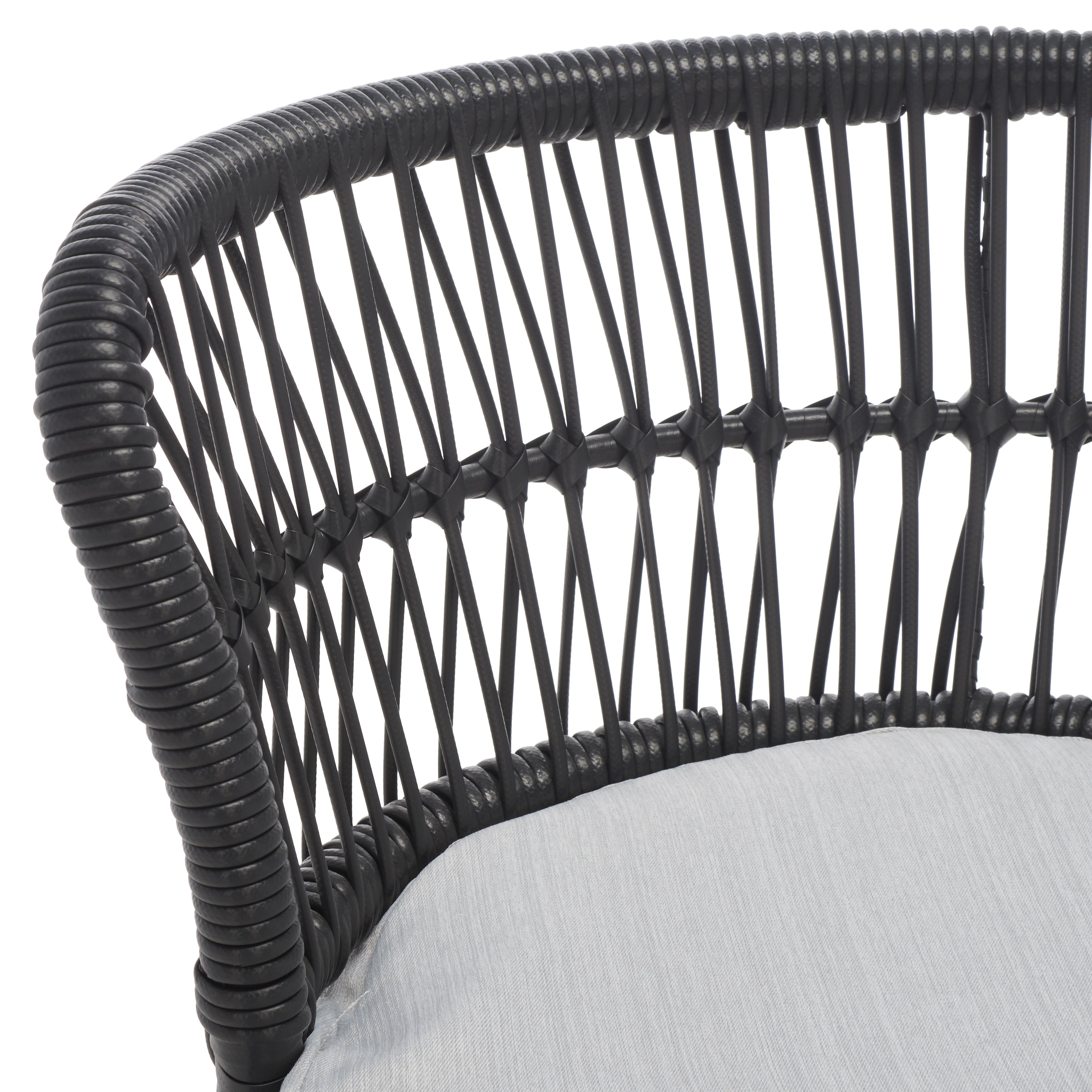 Ensemble de salon d'extérieur Safavieh Kyomi 3 pièces – 26 l x 24 p x 26 h