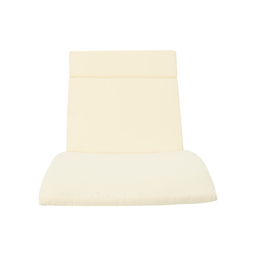 Ensemble de coussins d'extérieur Salem pour chaise longue - Coussins uniquement (lot de 2) par Christopher Knight Home - 79,25 L x 27,50 l x 1,50 H
