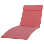 Ensemble de coussins d'extérieur Salem pour chaise longue - Coussins uniquement (lot de 2) par Christopher Knight Home - 79,25 L x 27,50 l x 1,50 H