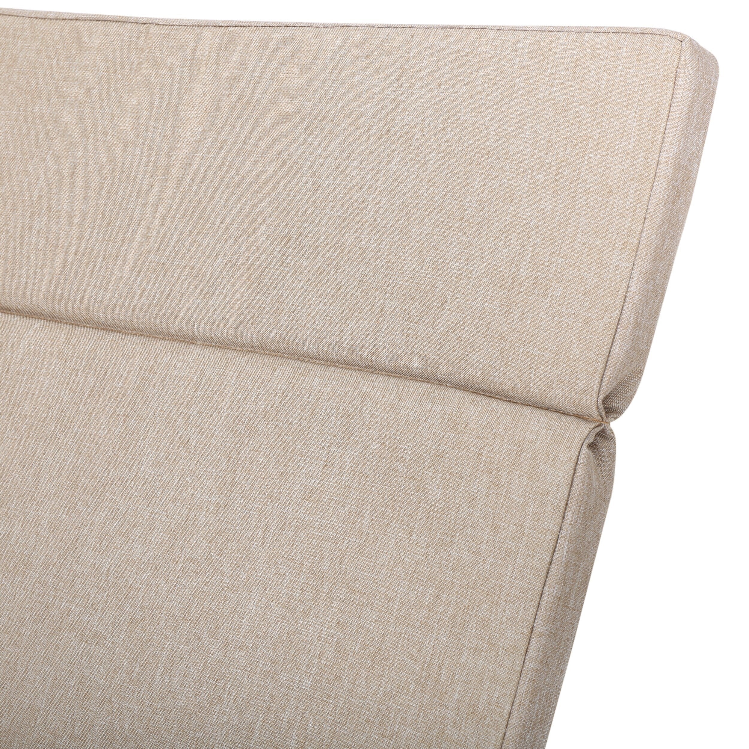 Ensemble de coussins d'extérieur Salem pour chaise longue - Coussins uniquement (lot de 2) par Christopher Knight Home - 79,25 L x 27,50 l x 1,50 H
