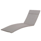 Ensemble de coussins d'extérieur Salem pour chaise longue - Coussins uniquement (lot de 2) par Christopher Knight Home - 79,25 L x 27,50 l x 1,50 H
