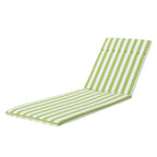 Ensemble de coussins d'extérieur Salem pour chaise longue - Coussins uniquement (lot de 2) par Christopher Knight Home - 79,25 L x 27,50 l x 1,50 H