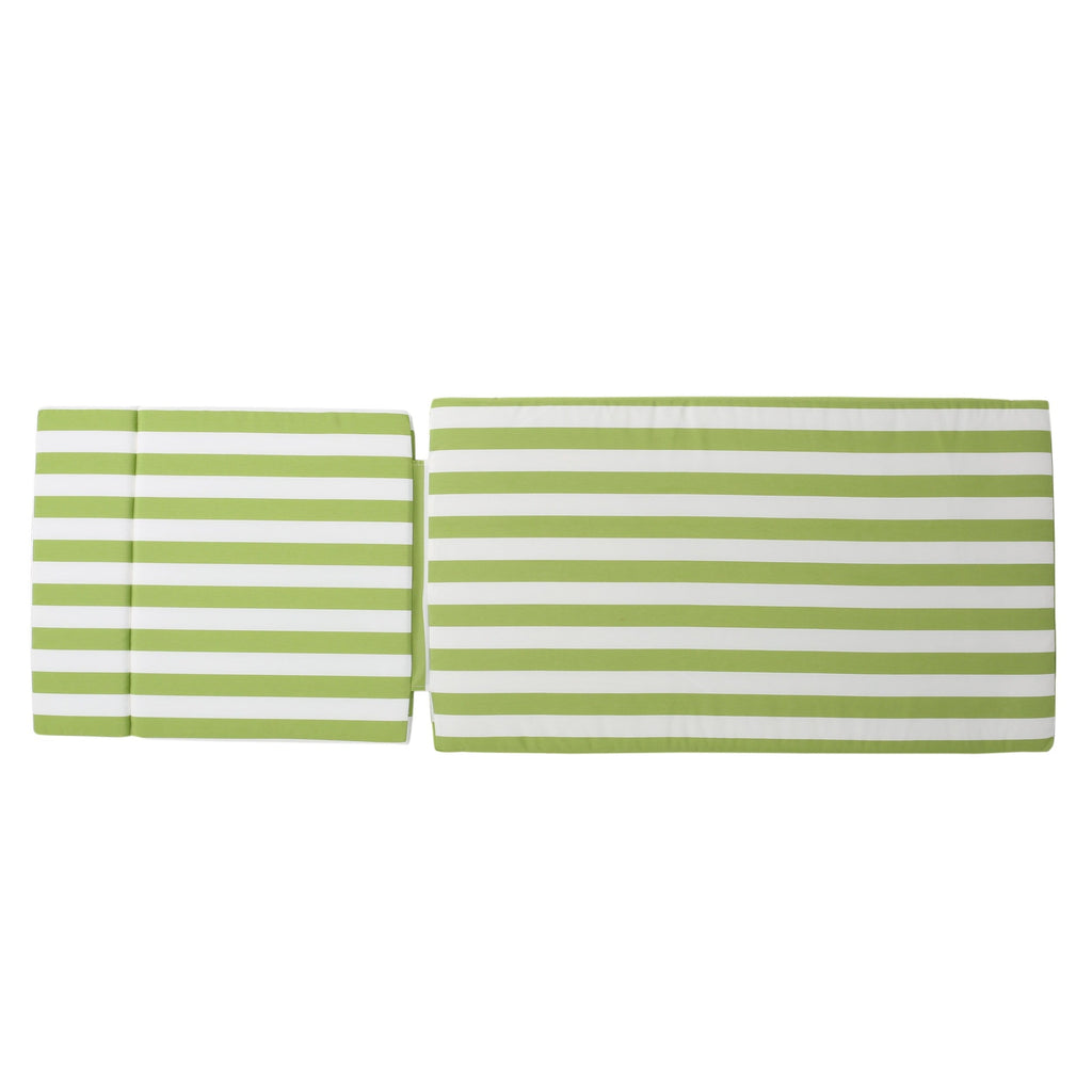 Ensemble de coussins d'extérieur Salem pour chaise longue - Coussins uniquement (lot de 2) par Christopher Knight Home - 79,25 L x 27,50 l x 1,50 H
