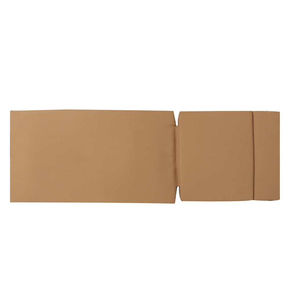 Ensemble de coussins d'extérieur Salem pour chaise longue - Coussins uniquement (lot de 2) par Christopher Knight Home - 79,25 L x 27,50 l x 1,50 H