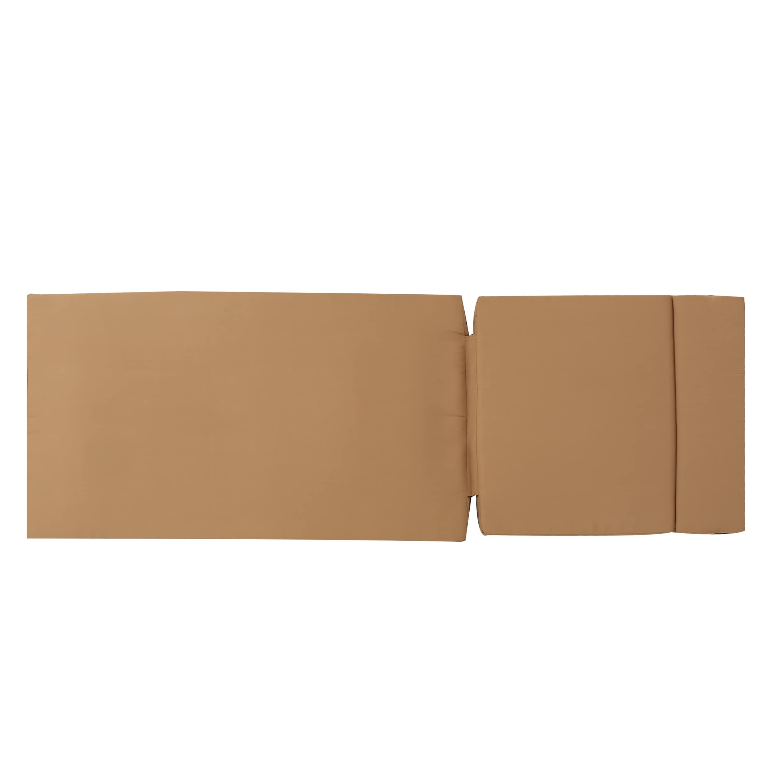 Ensemble de coussins d'extérieur Salem pour chaise longue - Coussins uniquement (lot de 2) par Christopher Knight Home - 79,25 L x 27,50 l x 1,50 H