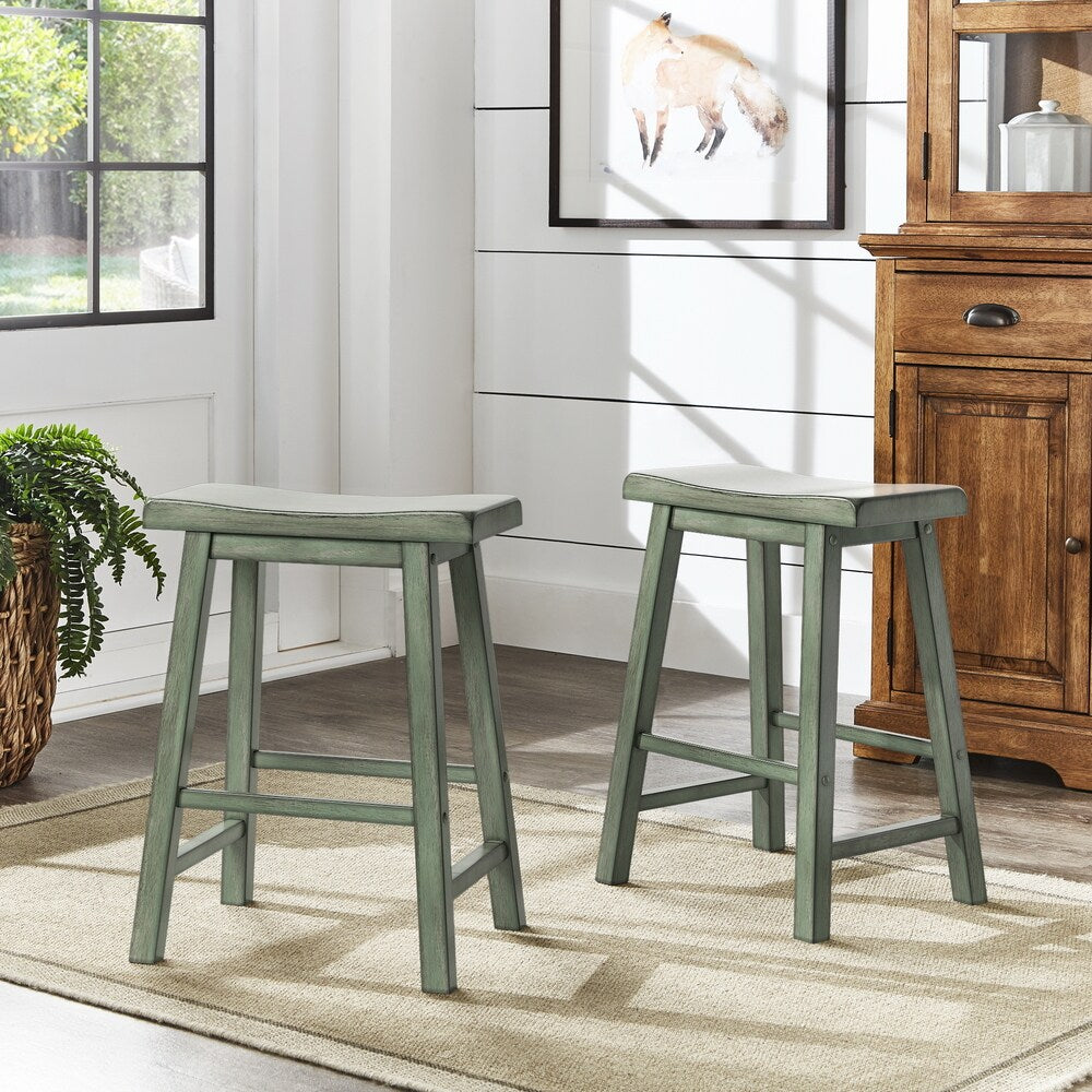 Tabourets de bar sans dossier Salvador II (lot de 2) par iNSPIRE Q Classic