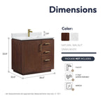 Meuble-lavabo simple San avec dessus en pierre composite sans miroir