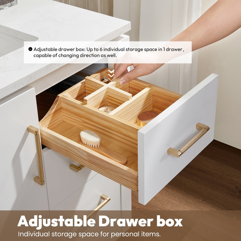 Meuble-lavabo simple San avec dessus en pierre composite sans miroir
