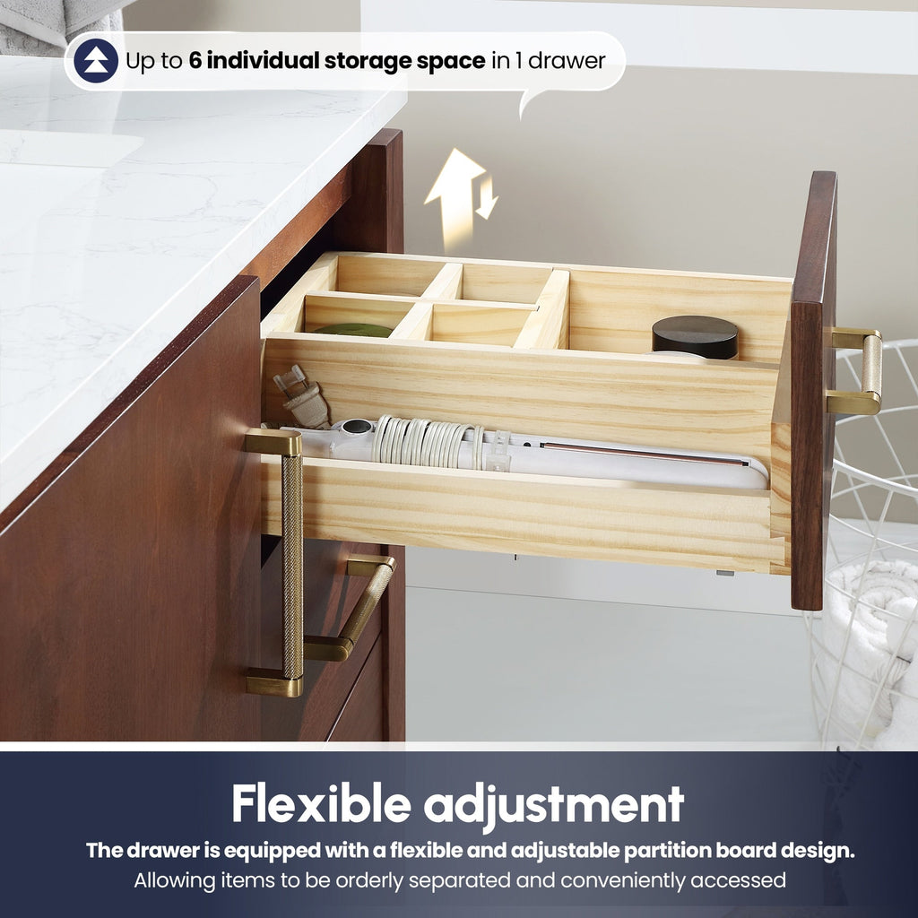 Meuble-lavabo simple San avec dessus en pierre composite sans miroir