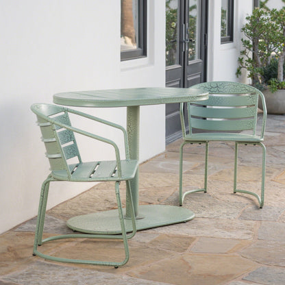 Ensemble bistrot d'extérieur 3 pièces Santa Monica par Christopher Knight Home
