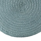 Jaipur Living Saba Solar Round Indoor/Outdoor Polyester Pouf Ottoman/Foot Stool - 18X18X12