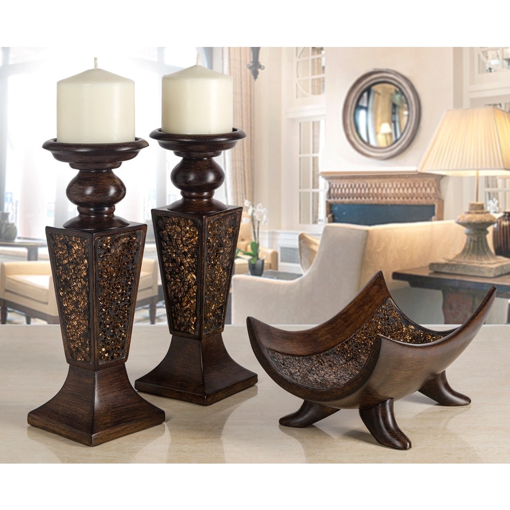 Bol décoratif marron Creative Scents Schonwerk pour la décoration intérieure
