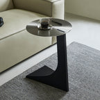 Sea Lion Stainless Steel Round Side Table
