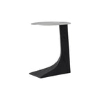 Sea Lion Stainless Steel Round Side Table