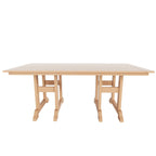 Ensemble de salle à manger d'extérieur Polytrends Altura 6 pièces, rectangulaire, écologique, toutes saisons, avec banc