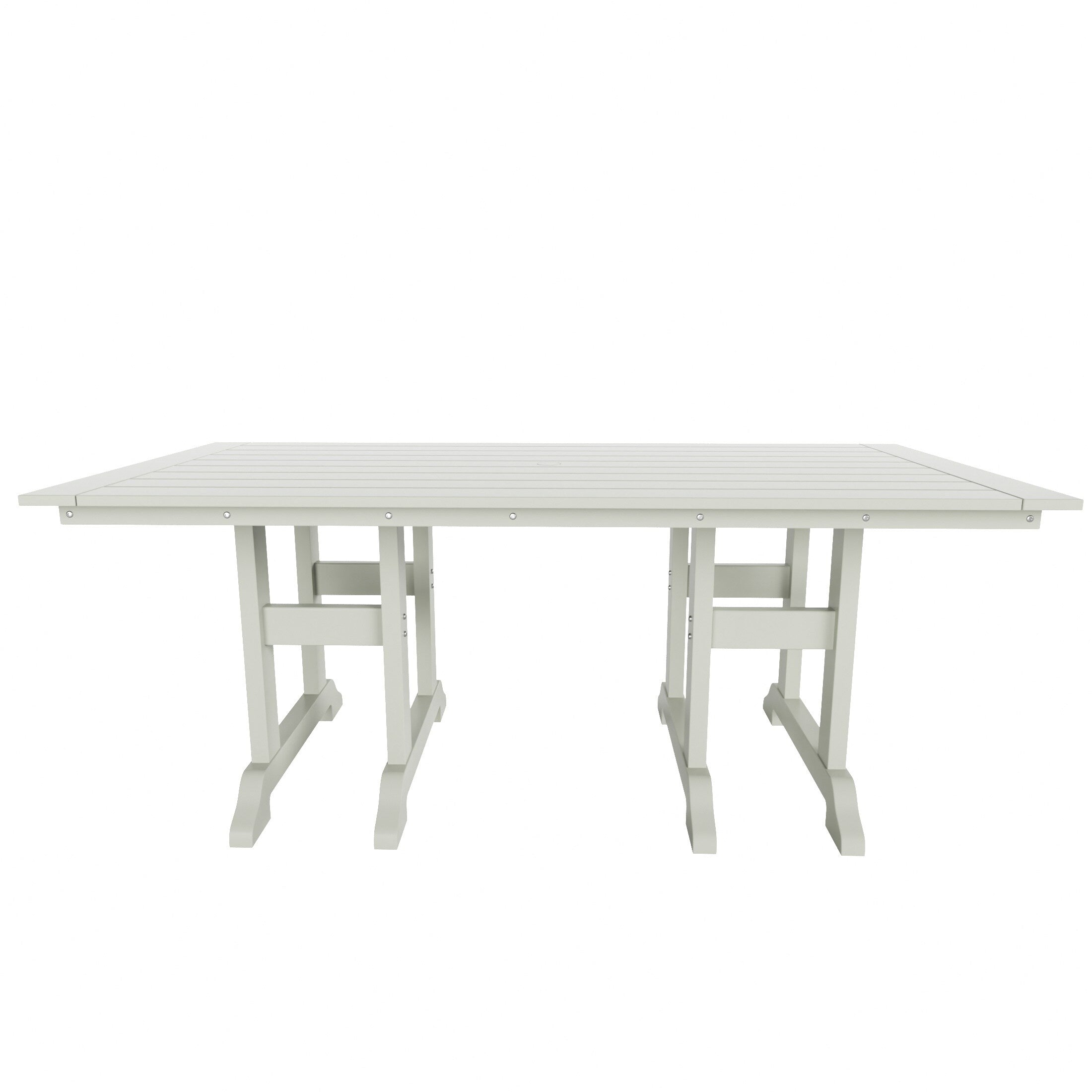 Ensemble de salle à manger d'extérieur Polytrends Altura 6 pièces, rectangulaire, écologique, toutes saisons, avec banc