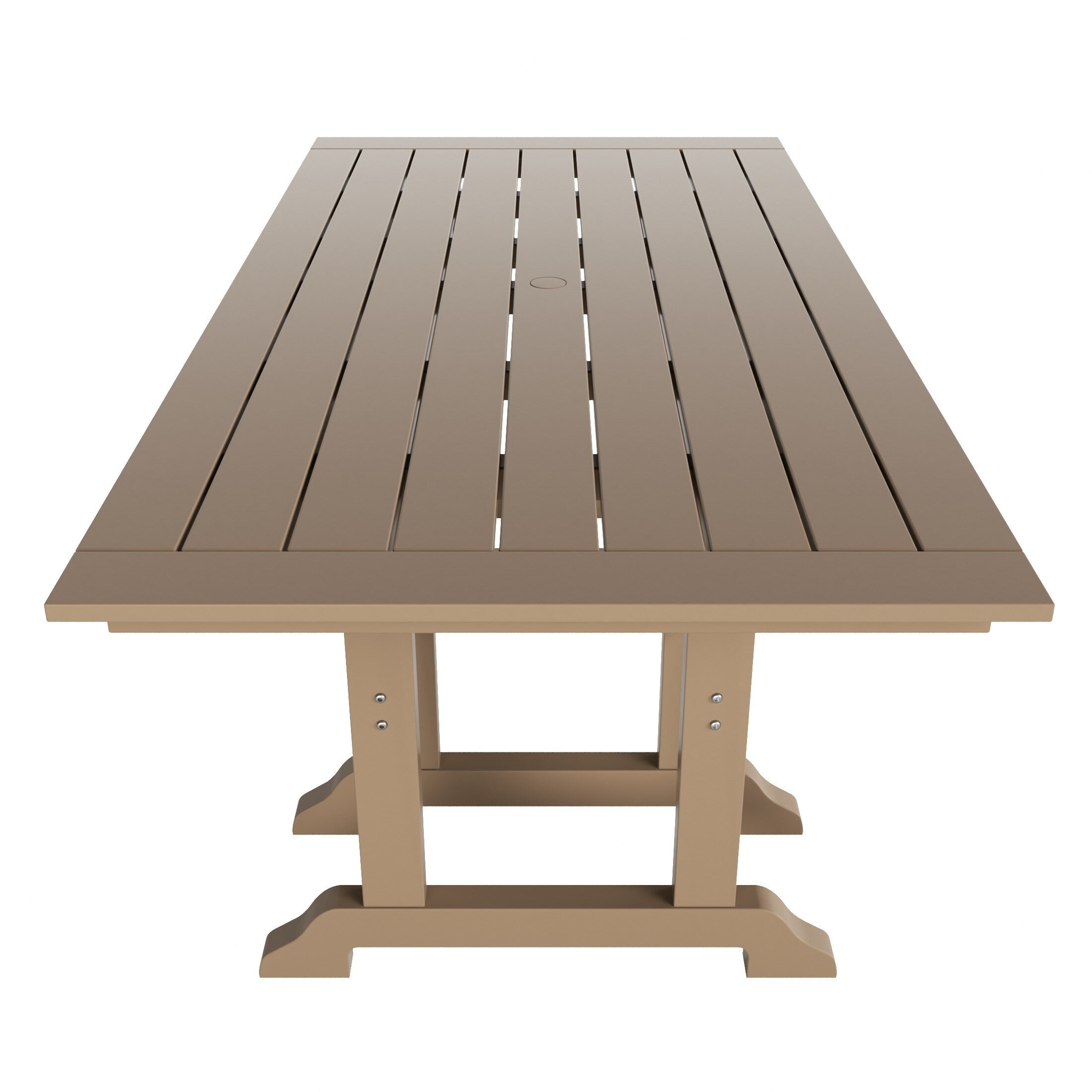 Ensemble de salle à manger d'extérieur Polytrends Altura 7 pièces, écologique, toutes saisons, avec fauteuils
