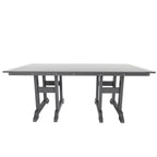 Ensemble de salle à manger d'extérieur Polytrends Altura 7 pièces, écologique, toutes saisons, avec fauteuils