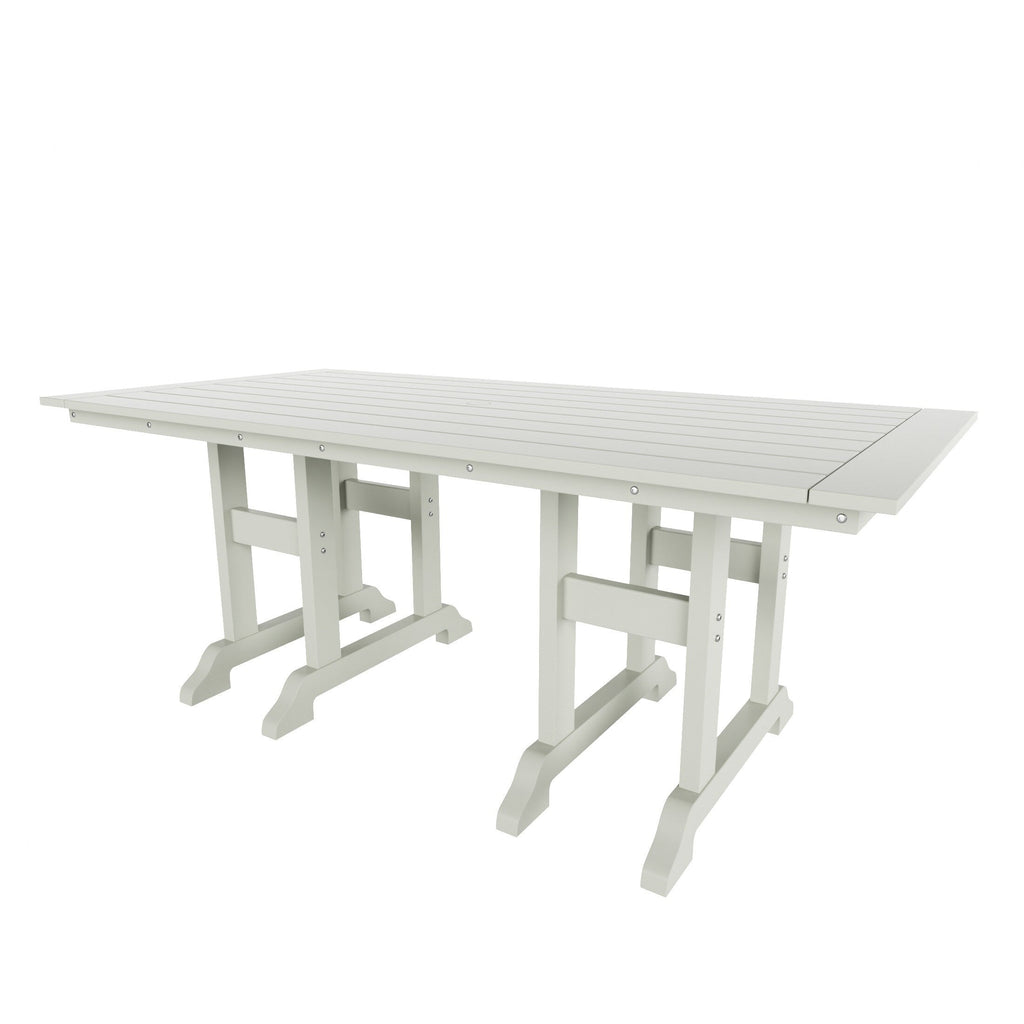 Ensemble de salle à manger d'extérieur Polytrends Altura 7 pièces, écologique, toutes saisons, avec fauteuils