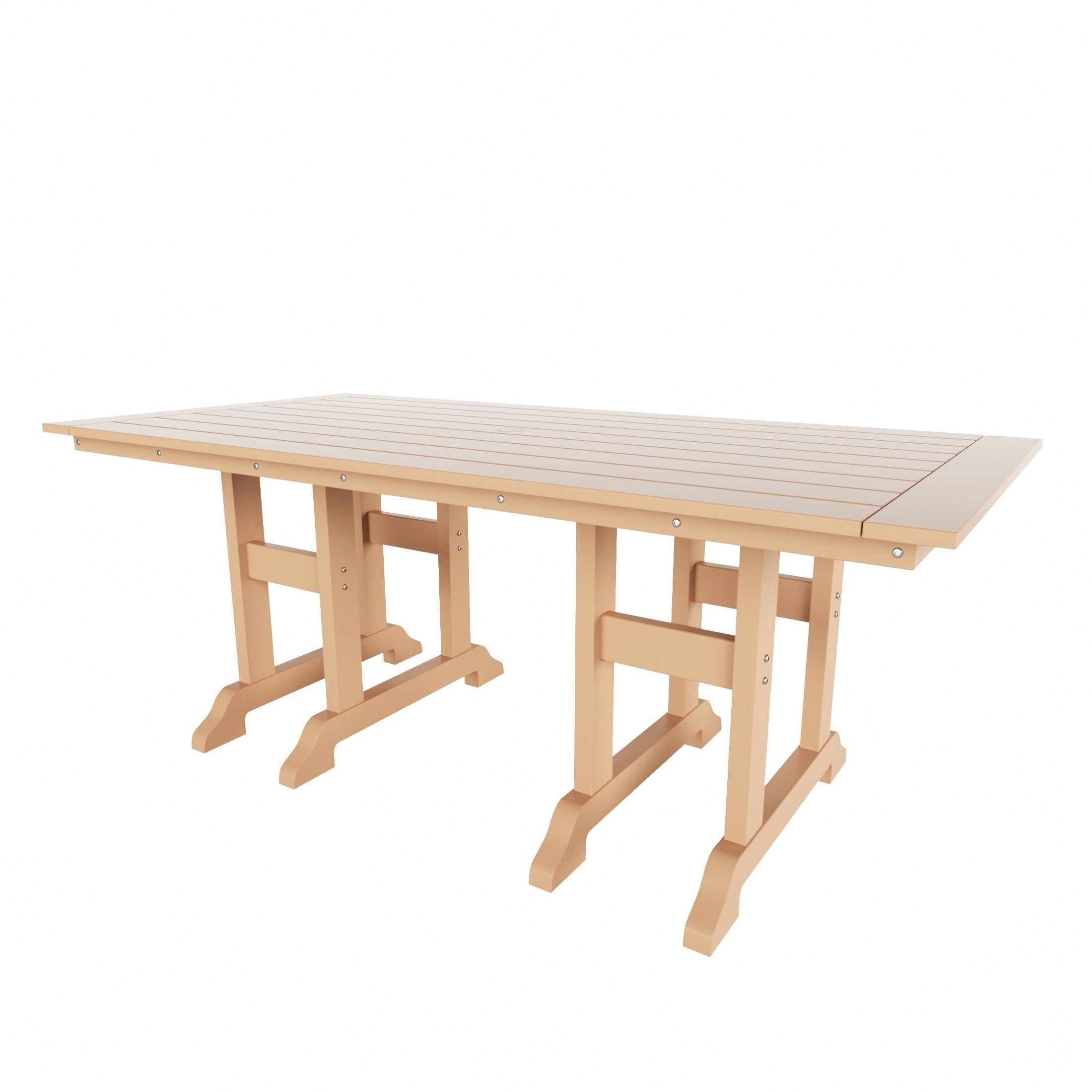 Ensemble de salle à manger d'extérieur Polytrends Altura 7 pièces, écologique, toutes saisons, avec fauteuils