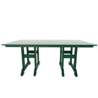Ensemble de salle à manger d'extérieur Polytrends Altura 7 pièces, écologique, toutes saisons, avec fauteuils