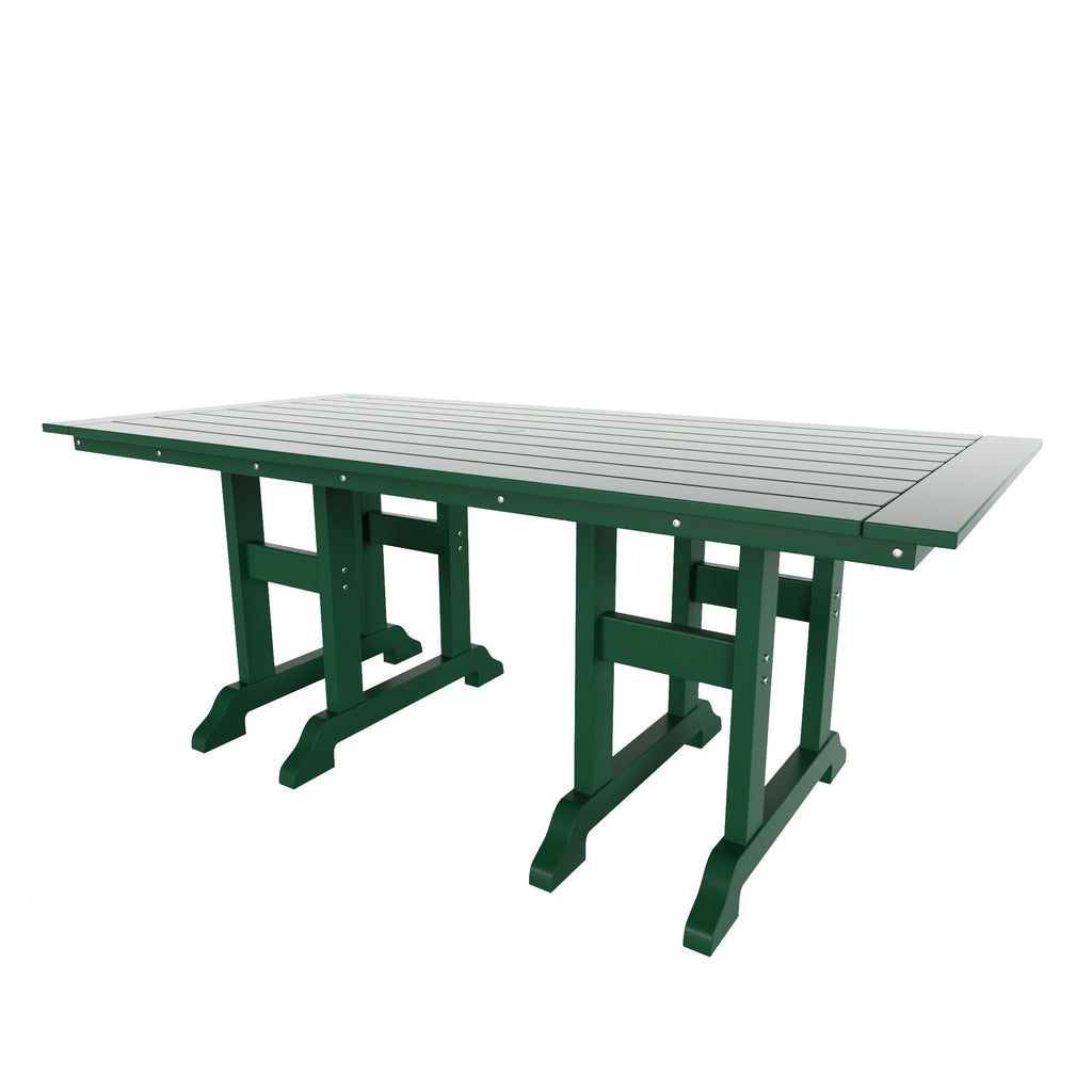 Ensemble de salle à manger d'extérieur Polytrends Altura 7 pièces, écologique, toutes saisons, avec fauteuils
