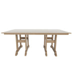 Ensemble de salle à manger d'extérieur Polytrends Altura 7 pièces, écologique, toutes saisons, avec fauteuils