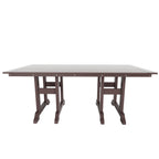 Ensemble de salle à manger d'extérieur Polytrends Altura 7 pièces, écologique, toutes saisons, avec fauteuils