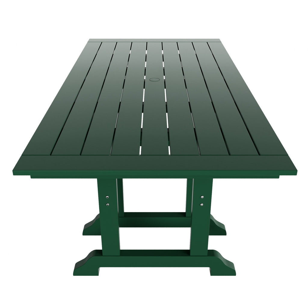 Ensemble de salle à manger d'extérieur Polytrends Altura 7 pièces, écologique, toutes saisons, avec fauteuils