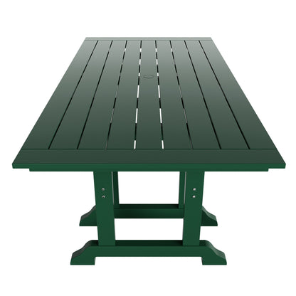 Ensemble de salle à manger d'extérieur Polytrends Altura 7 pièces, écologique, toutes saisons, avec fauteuils