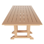 Ensemble de salle à manger d'extérieur Polytrends Altura 7 pièces, écologique, toutes saisons, avec fauteuils