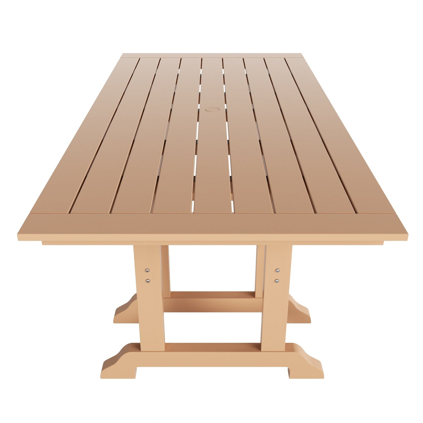 Ensemble de salle à manger d'extérieur Polytrends Altura 7 pièces, écologique, toutes saisons, avec fauteuils