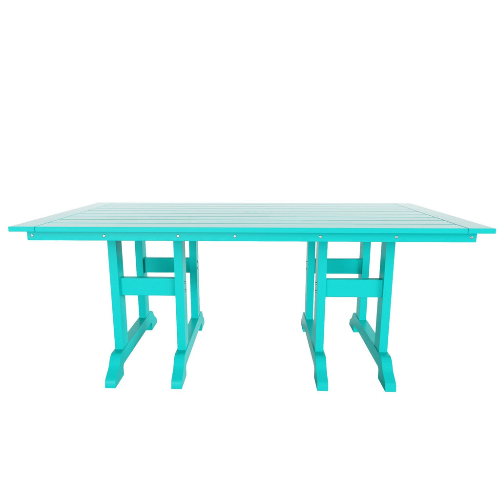Ensemble de salle à manger d'extérieur Polytrends Altura 7 pièces, écologique, toutes saisons, avec fauteuils