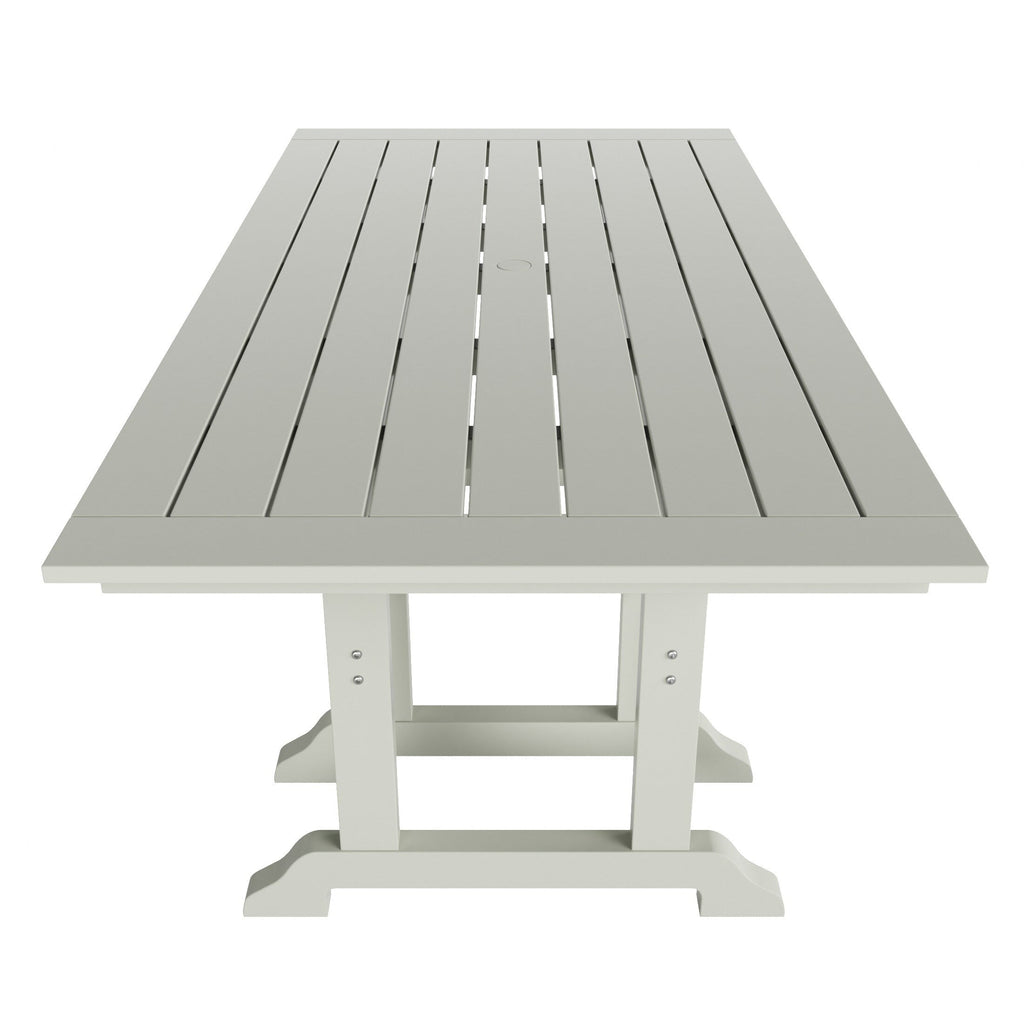 Ensemble de salle à manger d'extérieur Polytrends Altura 7 pièces, écologique, toutes saisons, avec fauteuils