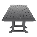Ensemble de salle à manger d'extérieur Polytrends Altura 7 pièces, écologique, toutes saisons, avec fauteuils