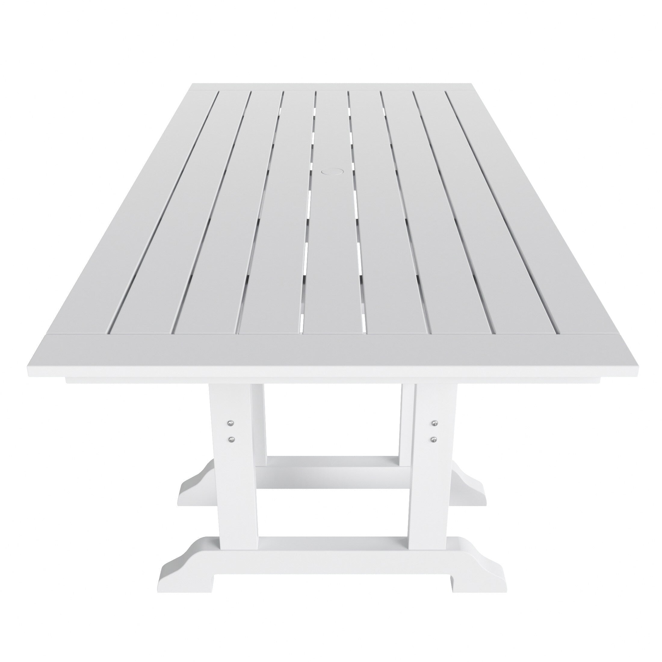 Ensemble de salle à manger d'extérieur Polytrends Altura 7 pièces, écologique, toutes saisons, avec fauteuils