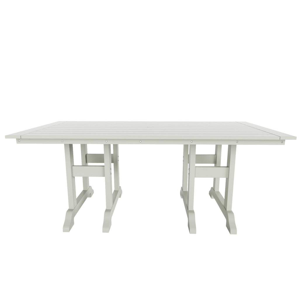 Ensemble de salle à manger d'extérieur Polytrends Altura 7 pièces, écologique, toutes saisons, avec fauteuils