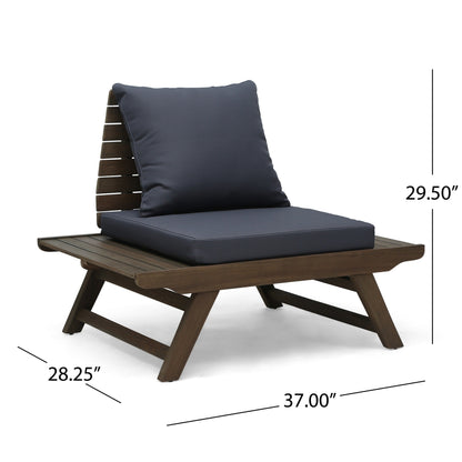 Chaises d'extérieur en bois d'acacia Sedona (lot de 2) par Christopher Knight Home