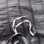 Parure de lit en seersucker
