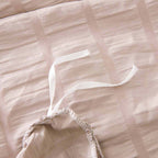 Parure de lit en seersucker