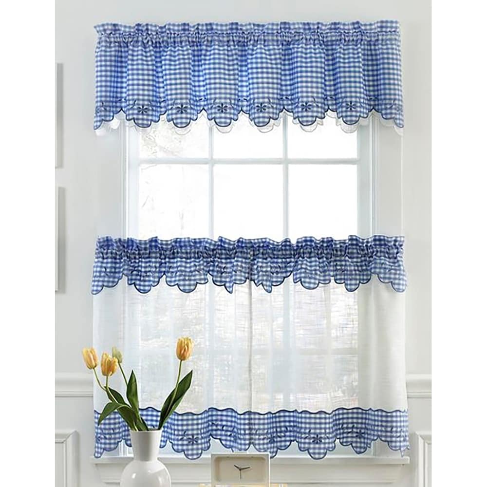 Lot de 4 crochets auto-adhésifs pour rideaux de cuisine - n/a